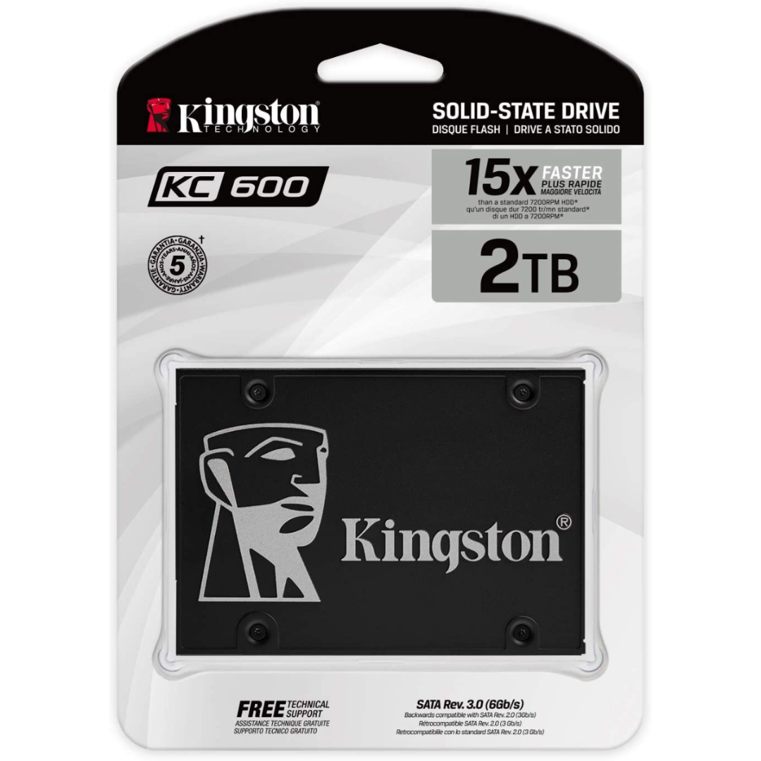 HD SSD 2TB KINGSTON SATA 3 2.5