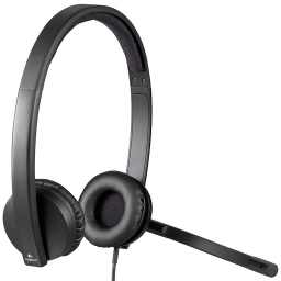 AURICULAR+MIC LOGITECH H570e STEREO USB (981-000574)