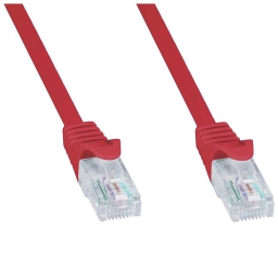 PATCH CORD CAT. 5E (10FEET) TECHLY ROJO