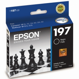 CART EPSON T197120 (197) NEGRO (XP-101/XP-201/XP-401/WF-2532) (300PAG)