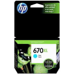 CART HP 670XL (CZ118AL) CYAN 3525 (750PAG)