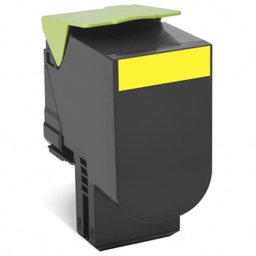 TONER LEXMARK 80C8HY0 (808HY) AMARILLO (CX410CX510) (3.000PAG)