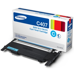 TONER SAMSUNG CLT-C407S CYAN CLP-325/CLX3185/CLP-320 (1.000PAG)