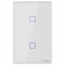 INTERRUPTOR DE PARED SMART WI-FI 2 BOTONES SONOFF (IM190314034)