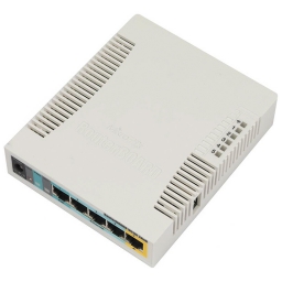 ROUTER MIKROTIK RB951UI-2HND PoE (USB/WI-FI)