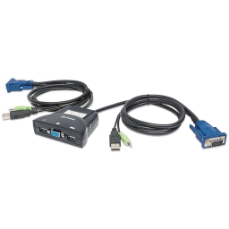 KVM MANHATTAN 2PORT USB&AUDIO (VGATECMOU) (151245)