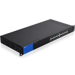 SWITCH LINKSYS 24PORTS PoE 10/100/1000 124P (LGS124P) 12xPoE