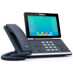TELEFONO IP YEALINK SIP-T58W Android 9.0 pantalla táctil de 7” 1024x600 auricular con cable