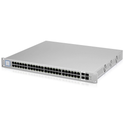 SWITCH UBIQUITI 48 PORTS UniFi PoE+ C/2 PORTS SFP Y 2 PORTS SFP+ US-48-500W