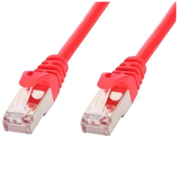 PATCH CORD CAT. 6 ( 1.5FEET) TECHLY ROJO