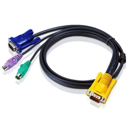 CABLE KVM ATEN 1.8Mts. VGA/PS2 ATEN-2L5202P