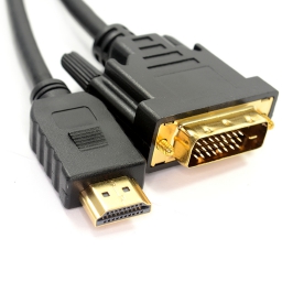 CABLE DVI-D (M)->HDMI (M) 1.5Mts.