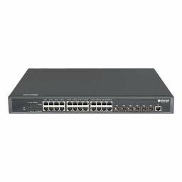 SWITCH BDCOM L3 24 PORTS GIGABIT C/6 PORTS 10G SFP+ (2da FUENTE OPC) (S3930)