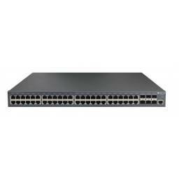 SWITCH BDCOM L3 48 PORTS GIGABIT C/6 PORTS 10G SFP+ (2da FUENTE OPC) (S3954)