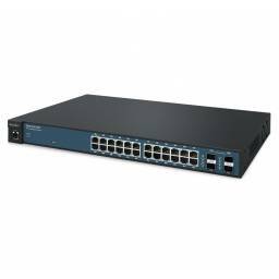 SWITCH ENGENIUS PoE 410W 24 PORT GB ADMINISTRABLE 4 SFP (EWS1200-28TFP)