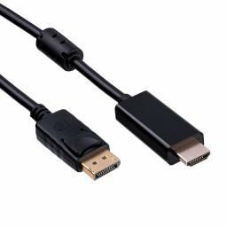 CABLE DISPLAY PORT (M)-HDMI (M)  1.8Mtr