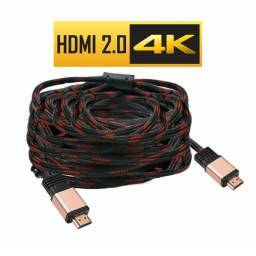 CABLE HDMI MALE-MALE 10Mts. 4K ver 2.0