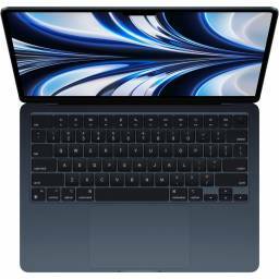 APPLE MacBook AIR 13.6" (MLY33) APPLE M2 8C/8GB/256GB SSD/INGLES/NEGRO 2022