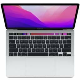 APPLE MacBook PRO 13.3" (MNEQ3) APPLE M2 8C/8GB/512GB SSD/INGLES PLATA 2022