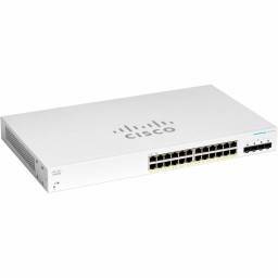 SWITCH CISCO BUSINESS 220 Series Smart Switch 24-port GE 4x1G SFP  (CBS220-24P-4G-NA)