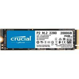 HD SSD 2TB CRUCIAL P2 PCIe NVMe (2280)