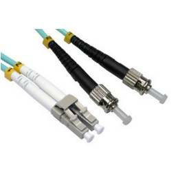 PATCH CORD FIBRA OPTICA 1Mts. STLC MM  OM3 DUPLEX