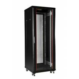 RACK 19"         32U C/PUERTA VIDRIO 600x1000 (P/PISO)