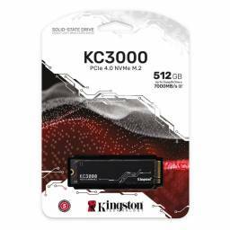 HD SSD 512GB KINGSTON SATA 3 2.5" (SKC3000S/512G)