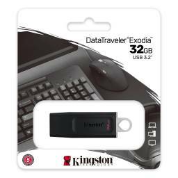 USB MEMORY DRIVE  32GB  USB3.0 KINGSTON (DTX/32GB)