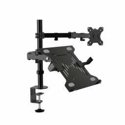 SOPORTE DE MESA NOTEBOOK + MONITOR 13-32 KLIP XTREME (KMM-301)