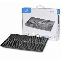 FAN COOLER P/NOTEBOOK DEEPCOOL MULTI CORE X8 C/HUB USB