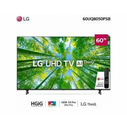 TV LED 60 LG UHD 4K SMART con ThinQ AI (Inteligencia Artificial) 60UQ8050PSB