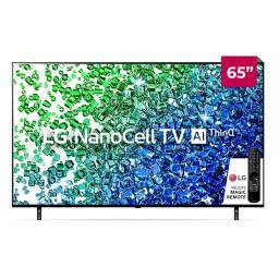 TV LED 65 LG 4K SMART NanoCell con ThinQ AI (Inteligencia Artificial) 65NANO80SPA
