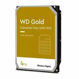 HD SATA 4TB WESTERN DIGITAL GOLD 128Mb (7.200RPM)