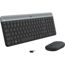 TECLADO+MOUSE WIRELESS LOGITECH MK470 NEGRO (ESP/OPT) (920-009266)