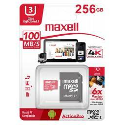 RAM MICRO-SDXC 256GB CLASS 10 MAXELL C/ADAPTADOR SD