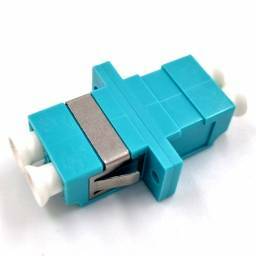 ADAPTADOR F/O DUPLEX MM LC/LC - VERDE AQUA VF-NETWORKING