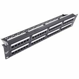 PATCH PANEL 48 PORTS CAT. 6 VF-NETWORKING (C/ORGANIZADOR TRASERO)