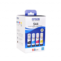 BOTELLA EPSON T544520-4P (544) FULL PACK  L3110L3150L5190L3250L5290L1250