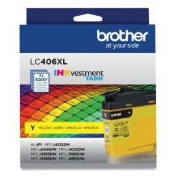 CART BROTHER LC406XLYS AMARILLO J6955 (5.000PAG)