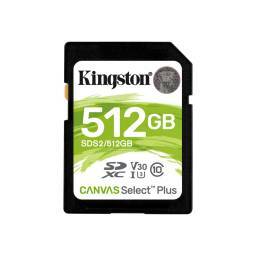 RAM SDXC 512GB KINGSTON CANVAS  (SDS2/512GB)