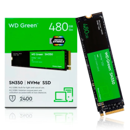 HD SSD 480GB WESTERN DIGITAL GREEN NVMe (2280)