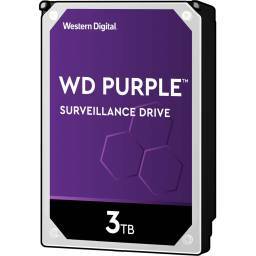 HD SATA 3TB WESTERN DIGITAL PURPLE 64Mb (5.400RPM)