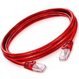 PATCH CORD CAT. 6A SFTP ( 33FEET) NEXCONEC ROJO