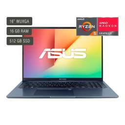 ASUS VivoBook 16X M1603 16" FHD/Ryzen 5 5600H/16GB(8+8)/512GB SSD/WIN 11/ESPAOL