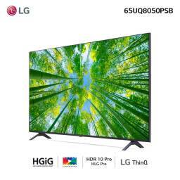 TV LED 65 LG UHD 4K SMART ThinQ AI 65UQ8050PSB