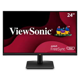 MONITOR LED 24" VIEWSONIC VA2433-H FULL HD (VGA/HDMI) incluye cable hdmi