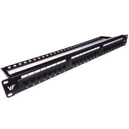 PATCH PANEL 24 PORTS CAT. 6 VF-NETWORKING CSOPORTE ORGANIZADOR DE CABLES