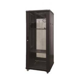 RACK 19"         32U C/PUERTA MICROPERFORADA 600x1000 (P/PISO)