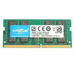 RAM NOTEBOOK 32GB 3200Mhz CRUCIAL DDR4 (CT32G4SFD832A)